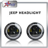 7 Inch Jeep Daymaker LED Headlights with White DRL Angle Eyes Halo Ring for Jeep Wrangler 97-2017 Jk Lj Tj