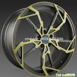 Auto Parts Forged 1-Piece Aluminum Alloy Wheel Rims