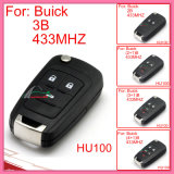 Remote Key for Auto Buick with 2 Buttons 433MHz