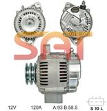 Nippondenso Alternator 101211-7870 23352 Ja1724IR