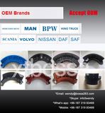China Brake Shoe Manufacturer for Scania Truck Spare Parts