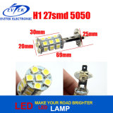 Auto Lamp H1 Car Fog Lamps H1 27SMD 5050 LED Lamp Source Headlight Parking Driving Lamp Bulb