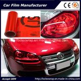 Self-Adhesive Red Car Headlight Tint Vinyl Films 30cmx9m