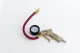 Air Tire Pressure Gauge with Red Hose 9602A