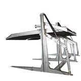 SUV 2 Post Strong Auto Parking Hoist