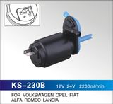 Windshield Washer Motor Pump for Volkswagen, Opel, Flat, Alfa Romeo, Lancia and More, OEM Quality