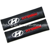 Car Seat Belt Carbon Covers Shoulder Pads for Hyundai 