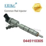 Erikc 0445 110 305 Bosch Diesel Fuel Injection 0445110305 Engine Spare Parts 6L Fuel Injector 0 445 110 305 Auto Parts Fuel Injector for Kobelco Jmc