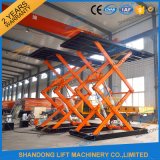 Hydraulic Scissor Car Lift for Service Station with Ce
