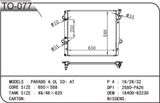 Parado 4.0L 2003 at Quality Radiator for Toyota 