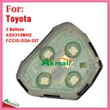 Remote Interior for Auto Toyota with 3 Buttons Ask315MHz Fccid-Gq4-29t