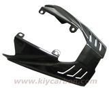 Carbon Fiber Triumph Exhaust Cover