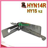 Hyn14r Hy15 Lishi 2 in 1 Auto Lock Pick and Decoder