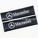 Benz Car Seat Belt Carbon Covers Shoulder Pads