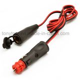 12V Car Cigarette Lighter Socket Extension Cord