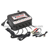 12 Volt 1.5 AMP Battery Charger - 5 Bank with 3.4A USB