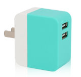 Double USB Wall Charger for Mobile Phone