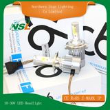 Double Beam LED Car Headlight Plug and Play C6 H4 H13 9004 9007 Car H4 LED Headlight Bulbs