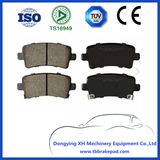 Malibu Low Noise Ceramics Painted Plastic Rear Brake Pad D1430