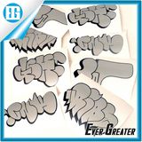 Car Bumper Silver Waterproof Vinyl Decorative Decal Sticker