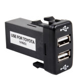 2.1A Dual USB Port Car Charger for Toyota Vigo