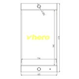 Auto Radiator Aluminum Heat Exchanger for Technical Vehicle Volvo360