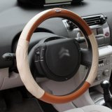Bt 7223 Silver Edge Leather Steering Wheel Cover