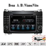 Anti-Glare Carplay Android 7.1 Carplay for Mercedes Benz Viano Und Vito / Sprinter Car Stereo GPS Navigation 2+16g