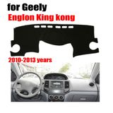 Car Dashboard Covers Mat for Geely Englon King Kong 2010-2013 Left Hand Drive Dashmat Pad Dash Cover Auto Dashboard Accessories
