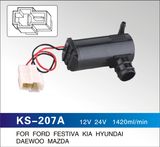 Windshield Washer Motor Pump for Ford Festiva, KIA, Hyundai, Daweoo, Mazda, KIA OE Ok00-76-672A