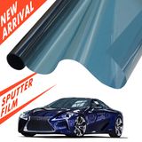 Window Film Installation Protection Plastic, Rose -Blue Removable Car Window Film