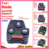 Remote Interior for Honda with 4 Buttons 313.8MHz Split for 02-07 Accord Odyssey Fit CRV