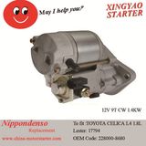 Automobile Starter Motor for Toyota Celica 2000-2005 L4, 1.8L