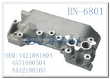 Mercedes Benz Aluminium Engine Oil Cooler Cover Auto Parts (OEM: 4421881804/4571880504/A442188160)