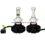 Fanless LED Auto Light X3 H7 50W 6000lm Car LED Headlight Kits 6500k LED Head Lamp with LED Bulb