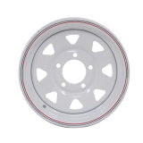 Car Rims Wheels 13 Inch 5 Hole 8 Spoke Steel Wheel