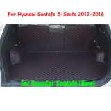 Fly5d Car Trunk Mat Cargo Mats Auto Car Liner for Hyundai Santafe 5-Seats 2012-2016