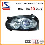 Auto Car Vehicle Parts Crytal Rim Head Lamp for Golf III (LS-VL-055-2)