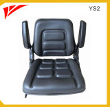 for Hyundai Backhoe Loader Forklift Seat with Foldable Backrest