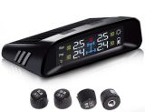 Aftermarket Tire Pressure Monitoring System Solar TPMS Wireless Tire Pressure Colorful Srceen Hot