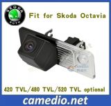 170 Degree Waterproof CMOS/CCD OEM Specialzed Car Rear View Backup Camera for Skoda Octavia