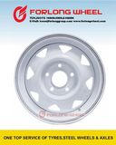 14inch PCD 4.5inch High Speed American Trailer Steel Wheel