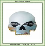 Skull Chrome ABS Car Badge Emblem Decorative Badge