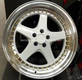 New Design White 15 16 17 18 19 Inch Aluminum Wheel Rim