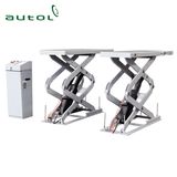 Hydraulic Car Washing Scissor Lift Table for Car Repairing Shop Ausland Alt-636A Car Lift