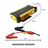 Ru 12 Volt Lithium Ion Battery Car Jump Starter Portable Car Battery Charger Power Booster