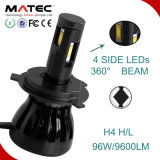 G6 Auto Universal Car LED Headlight 96W/9600lm H4 H7 H11 Hb3 Hb4