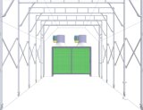 Custom Design Retractable Painting Booth