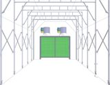 Custom Design Retractable Painting Booth