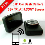 New 3.0inch Full HD1080p Car Digital Video Recorder Black Box with 2.4G WiFi, 5.0mega Sony Car DVR, Best Night Vision Dash Camera